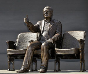 "C-U at the Movies," Roger Ebert Sculpture (Champaign, IL)